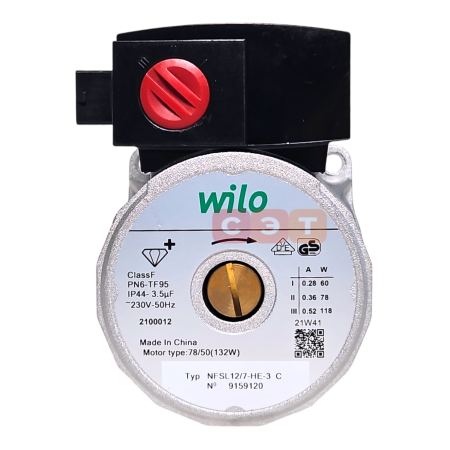 Двигатель циркуляционного насоса Wilo NFSL 12/7-HE-3 C